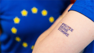Tattoo #NutzeDeineStimme