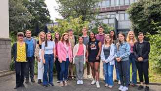 Gruppenbild US-Studierende